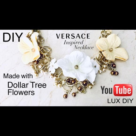 DIY Flower Necklace- Youtube: LUX DIY - Picture 1 of 1